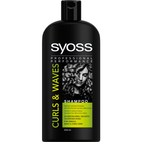 SYOSS ŠAMPON 500 ml CURLS & WAVES  slika 1