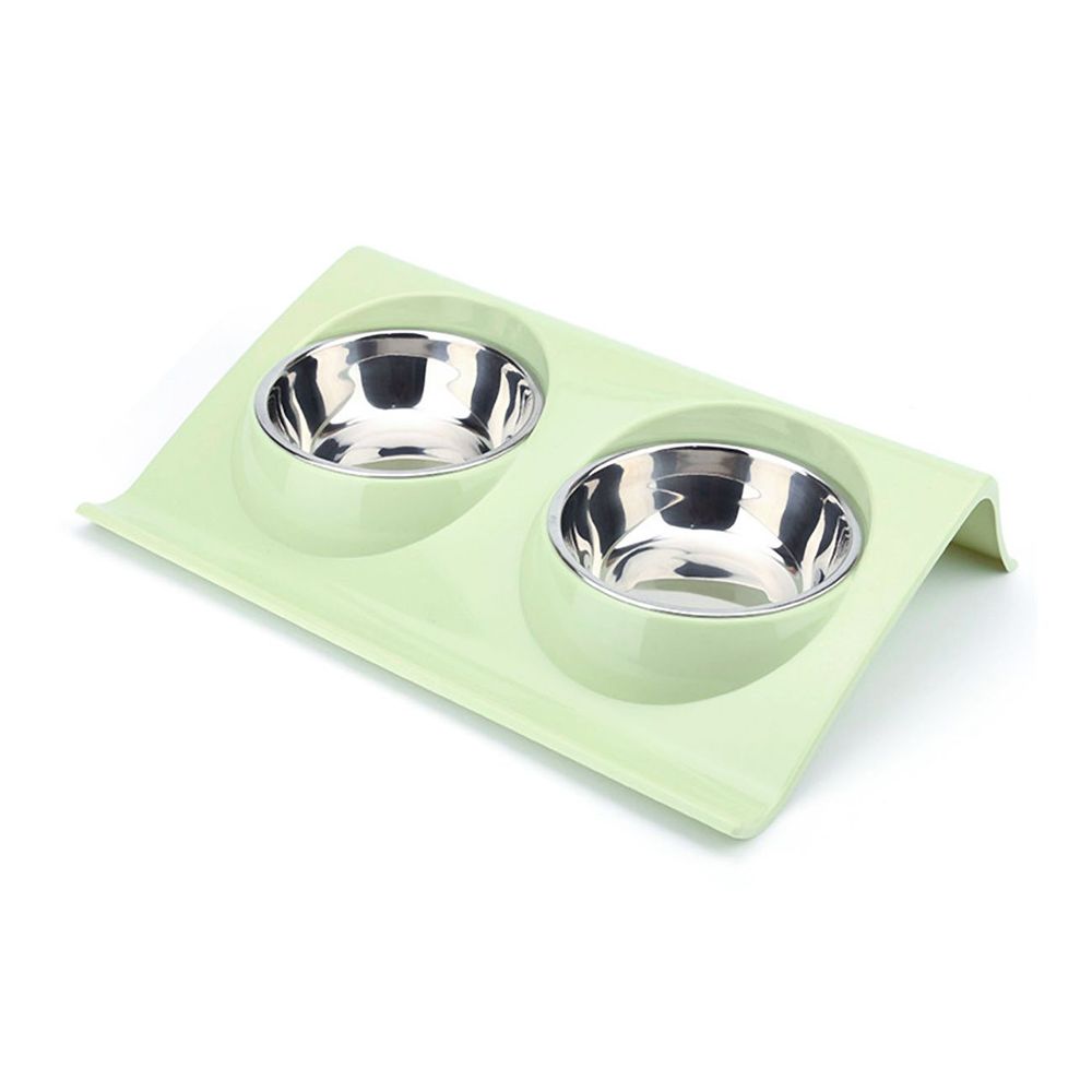 Duo set zdjelica za ljubimce sa stalkom 2x150ml, 1kom slika 3