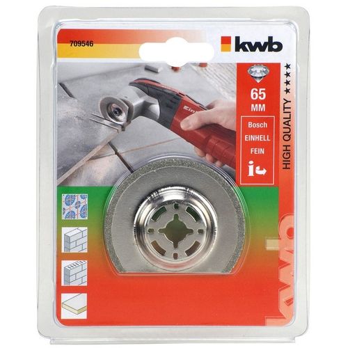 KWB Multi-tool dijamantni kružni nastavak za pločice i fuge, 65 mm slika 1