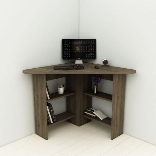 Corner - Walnut Walnut Study Desk slika 3