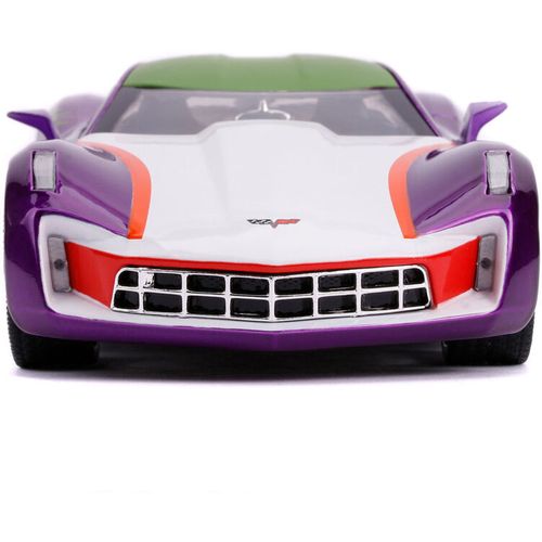 DC comics Joker Chevy Corvette Stingray 2009 auto + figura slika 4