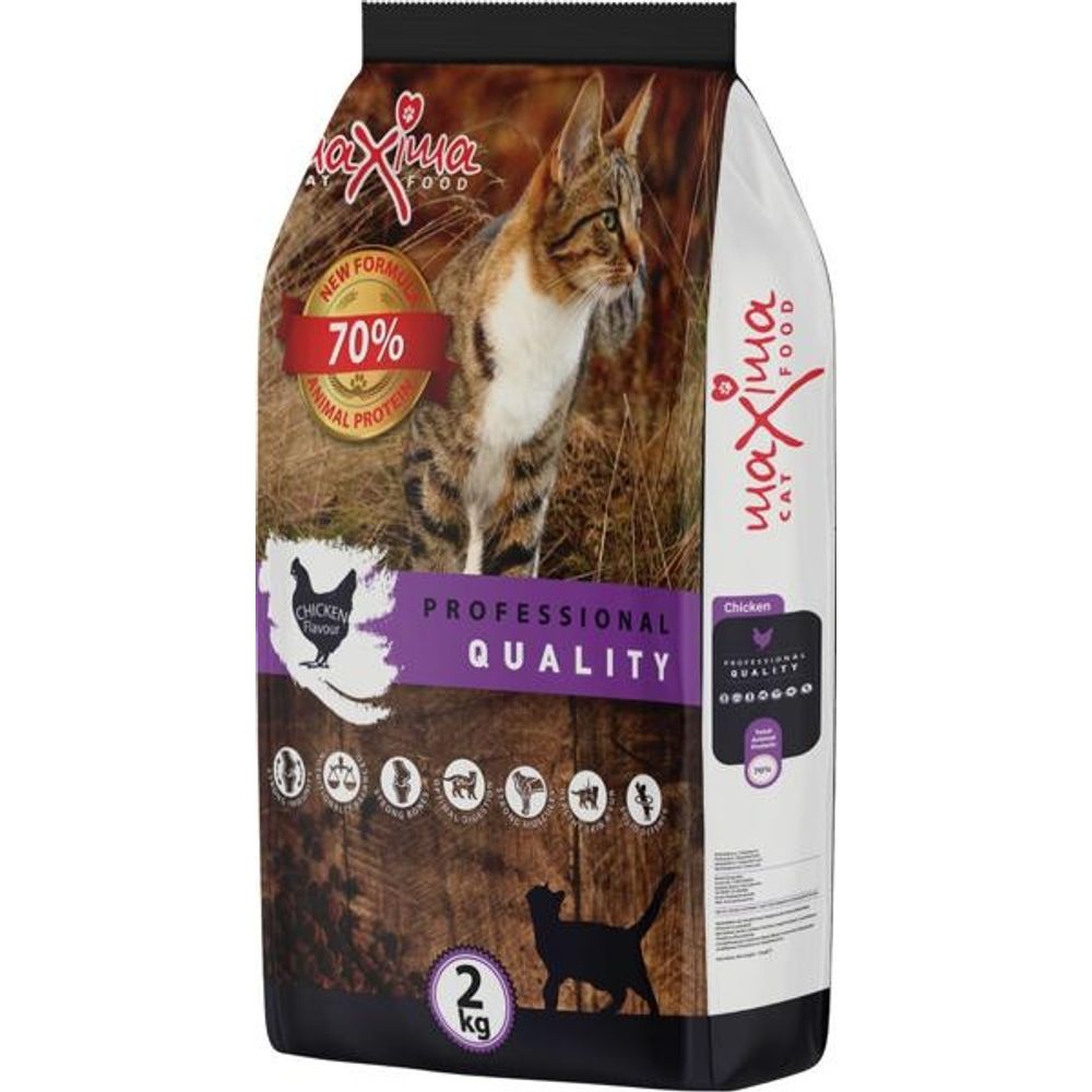 Maxima Adult Chicken Hrana za mačke 2kg slika 1
