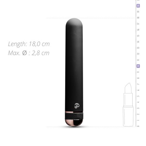 Supreme Vibe Vibrator - Crni slika 5