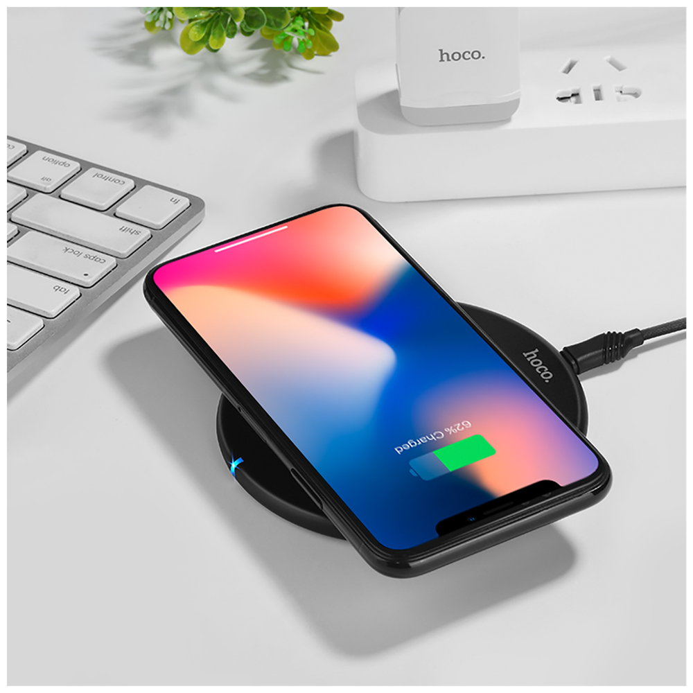 hoco. Punjač bežični - CW9 Exalted Wireless charger slika 5