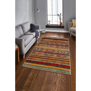 TANKA Staza W1096 - Multicolor Multicolor Hall Carpet (80 x 150)