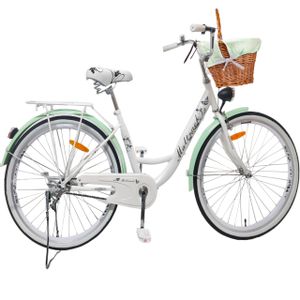 MalTrack bicikl 26" bijeli/mint