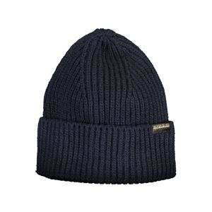 NAPAPIJRI MEN'S BLUE BEANIE