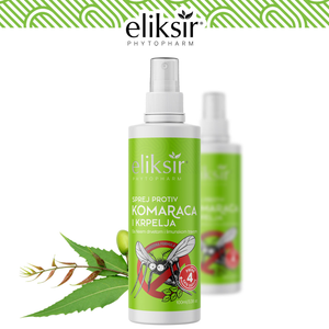Eliksir sprej za Komarce i Krpelje djeca i odrasli 100ml