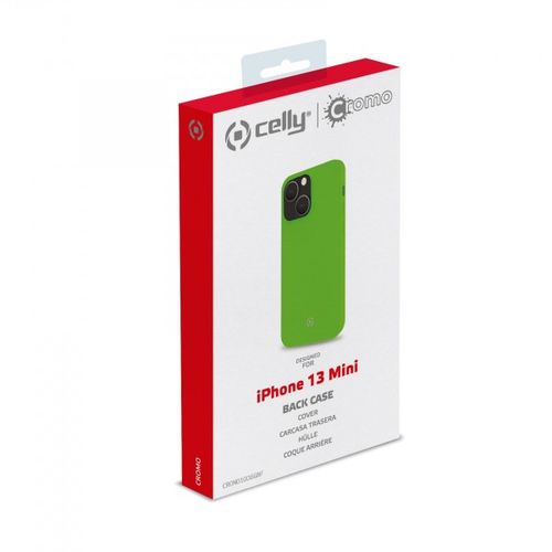 CELLY Futrola CROMO za iPhone 13 MINI u FLUORESCENTNO ZELENOJ boji slika 4