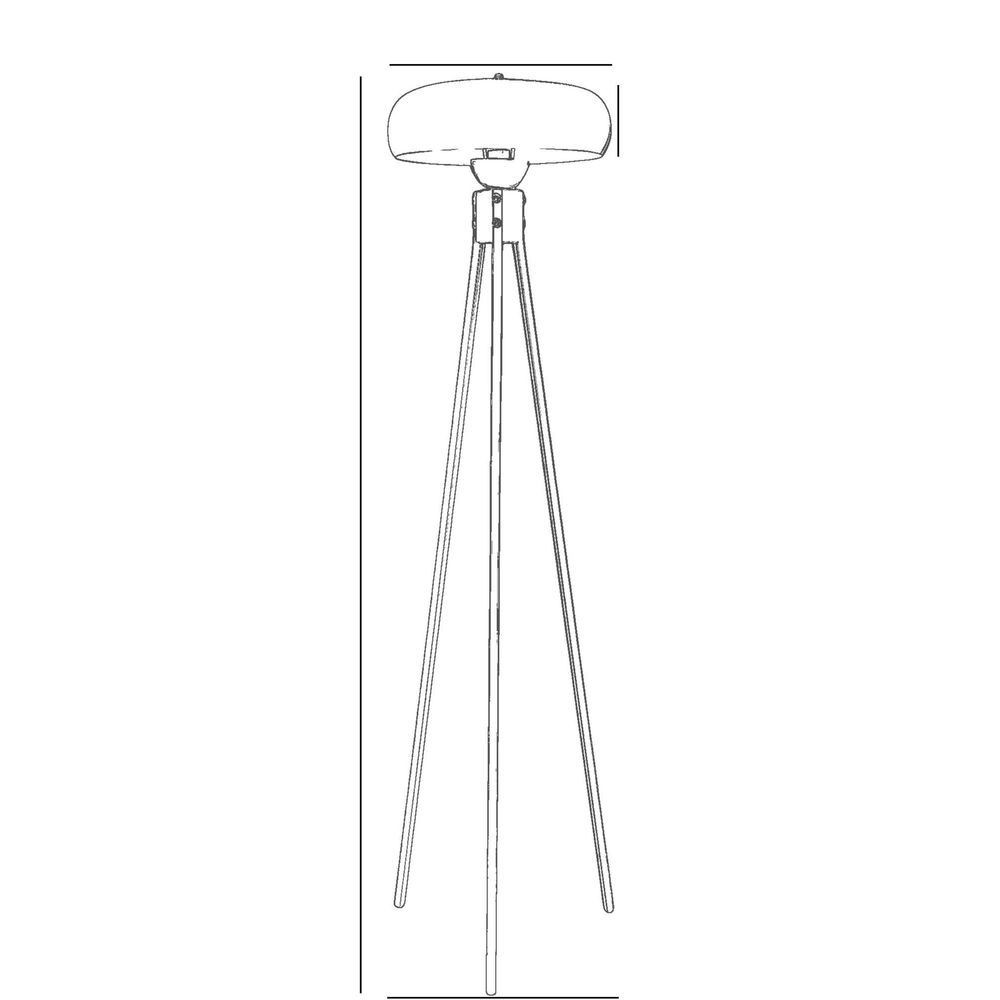 Opviq Podna lampa 213, bijela slika 4