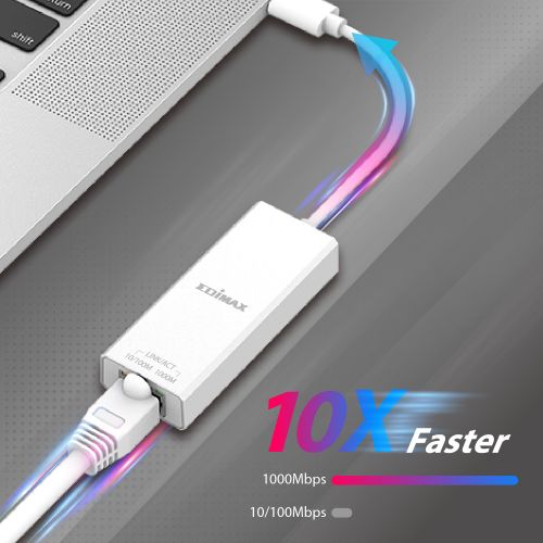 Edimax USB Type-C to Gigabit Ethernet Adapter, EU-4306C slika 3