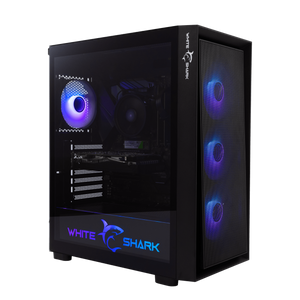 WS GCC 2401 WARHEAD - 3 Black, 4 Fans PC CASE