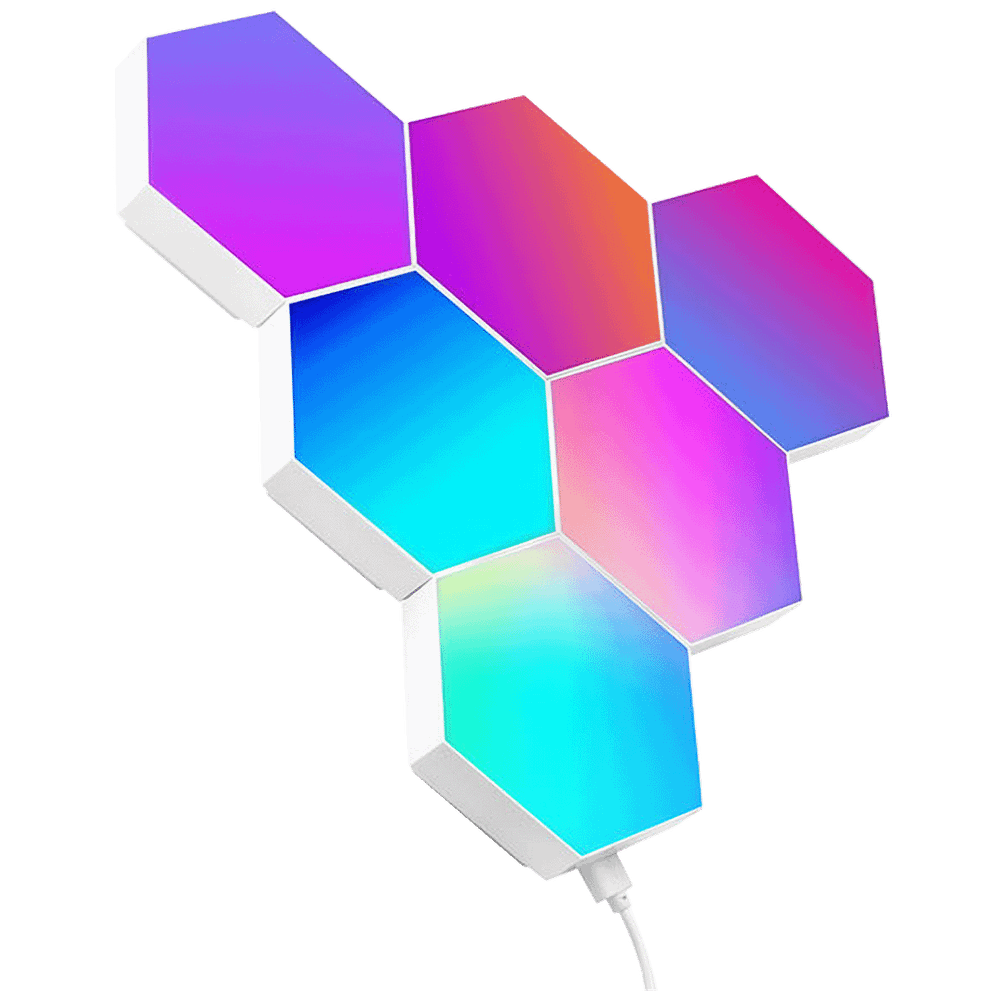 Tracer Pametna RGB svjetiljka, hexagon, set - Smart Hexagon RGB lamps slika 1