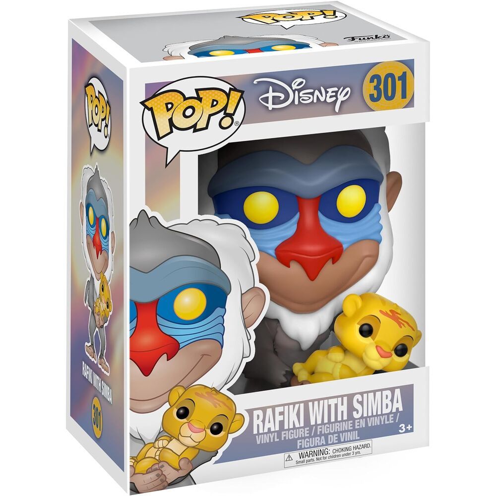POP! Vinyl figura Disney Kralj Lavova Rafiki s Simbom slika 3