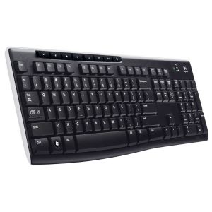 Logitech K270 bežična tipkovnica, 2,4 GHz, crna