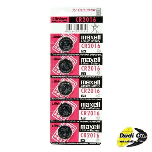 Maxell dugme baterija blister CR2016 slika 1