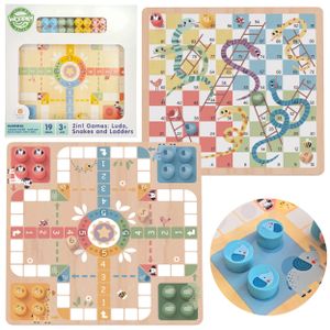Woopie zelene logičke društvene igre 2u1 ludo kineski + oslobodite životinje