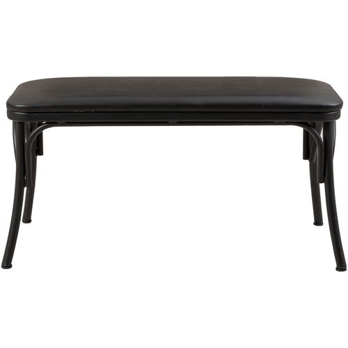 Woody Fashion Klupa, Crno, Oliver Bench -  Black slika 1