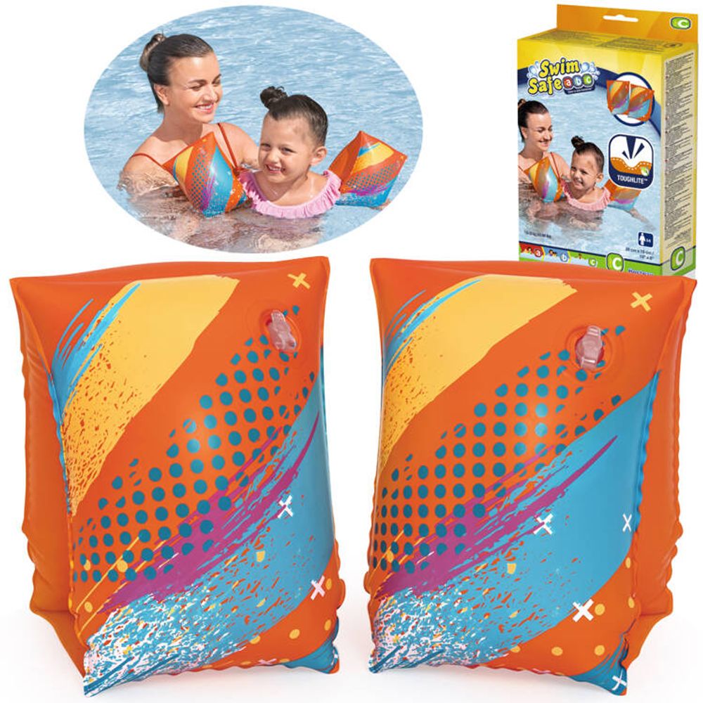 Bestway narukvice za plivanje S/M narančaste 32273 slika 1