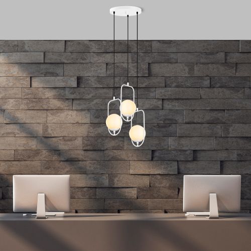 Skew - 13449 White Chandelier slika 2