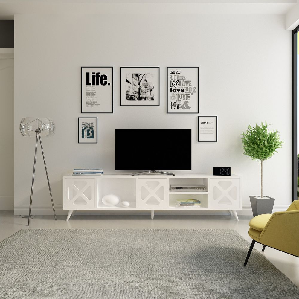 Sinef - Bijeli TV Stalak slika 1