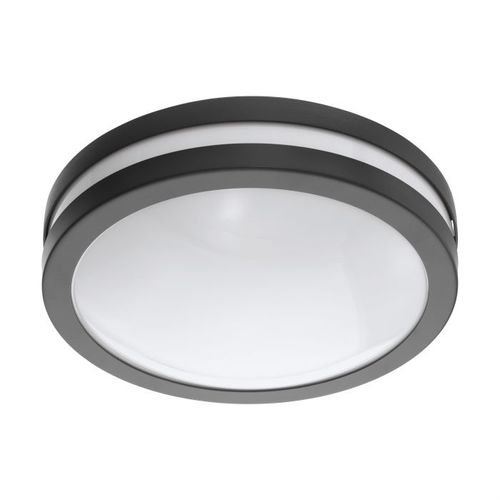 Eglo Locano-c spoljna/zidna/plafonjera, led, 14w, 1300lm, prečnik 260, antracit/bela slika 1