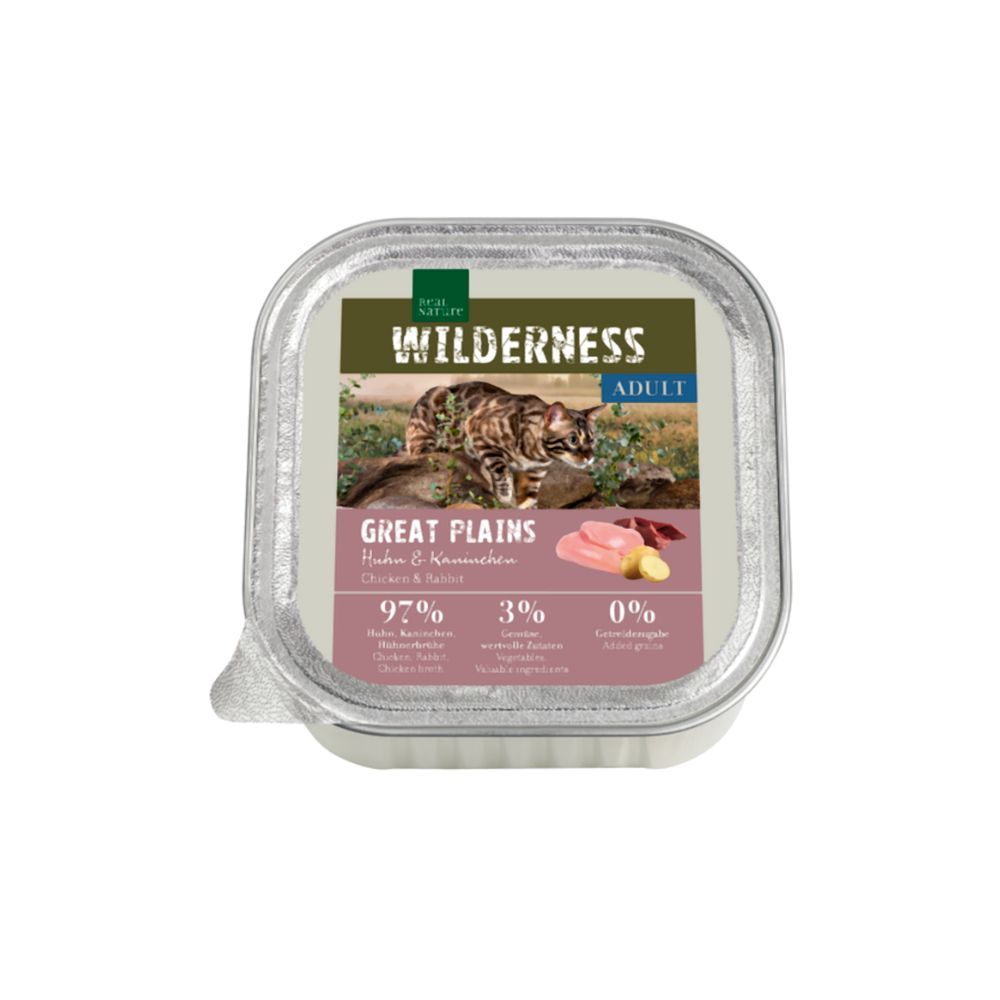 Real Nature Cat Adult piletina i zečetina 100 g slika 1