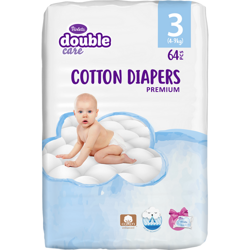 Violeta pelene PREMIUM COTTON Double Care Air Dry slika 1