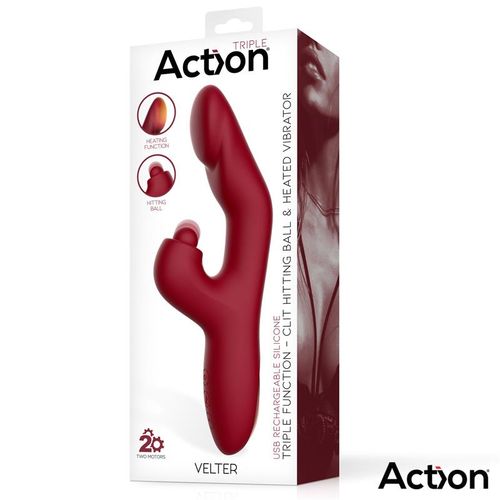 Action Velter rabbit vibrator s funkcijom grijanja slika 9