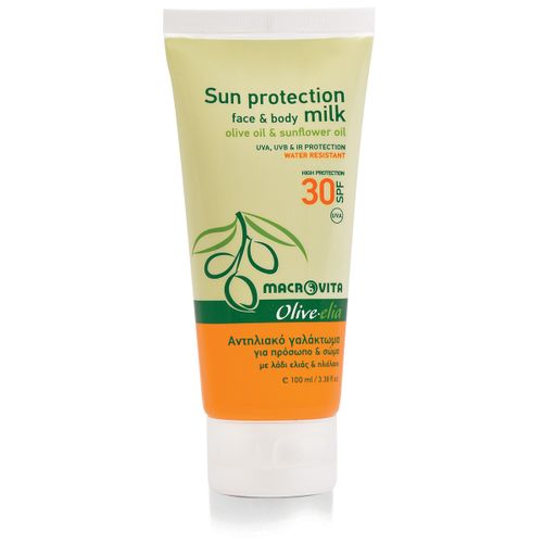 Macrovita Mleko za sunčanje SPF 30 za lice i telo slika 1