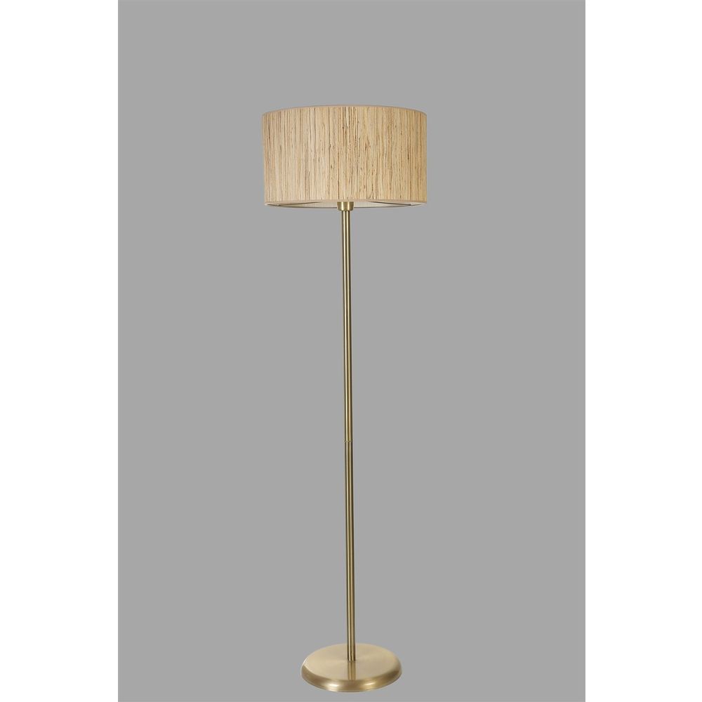 Bambu 010 Abajurlu Lambader Eskitme Oak Gold slika 4