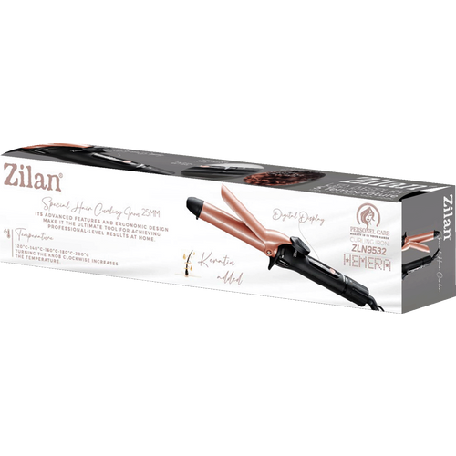 Zilan Uvijač za kosu, 200°C, LED zaslon, Ø 25 mm, 30W slika 2