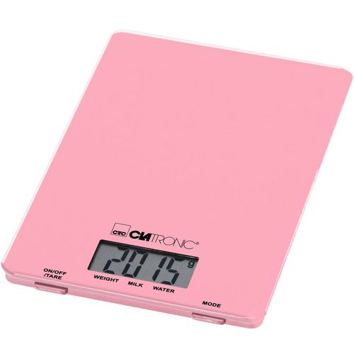 Clatronic KW 3626 LCD kuhinjska vaga digitalna Opseg mjerenja (kg)=5 kg ružičasta slika 4