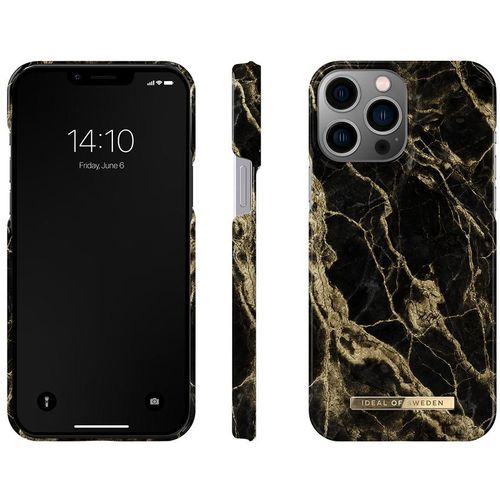 iDeal of Sweden Maskica - iPhone 13 Pro Max - Golden Smoke Marble slika 1