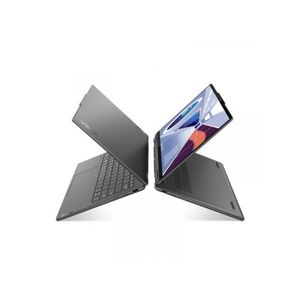 Lenovo 82YM005DYA Yoga 7 14ARP8 (Storm Grey, Aluminium) Ryzen 5 7535U 6-Core 2.9-4.55GHz/19M 16GB 512MB-NVMe 14.0" WUXGA (1920x1200) OLED 400n DolbyVision Glass DigitalPen Touch FHD-1080p Radeon 660M Graphics WiFi A/X Backlite BT5.1 TB.4 71Wh 1.49kg Win11Home