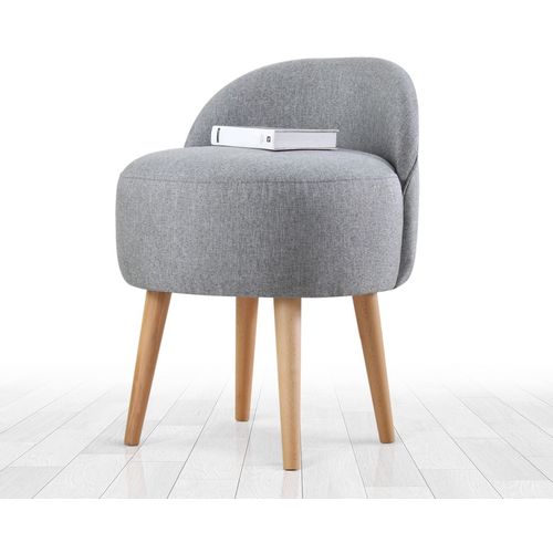 Corvile - Grey Grey Pouffe slika 1