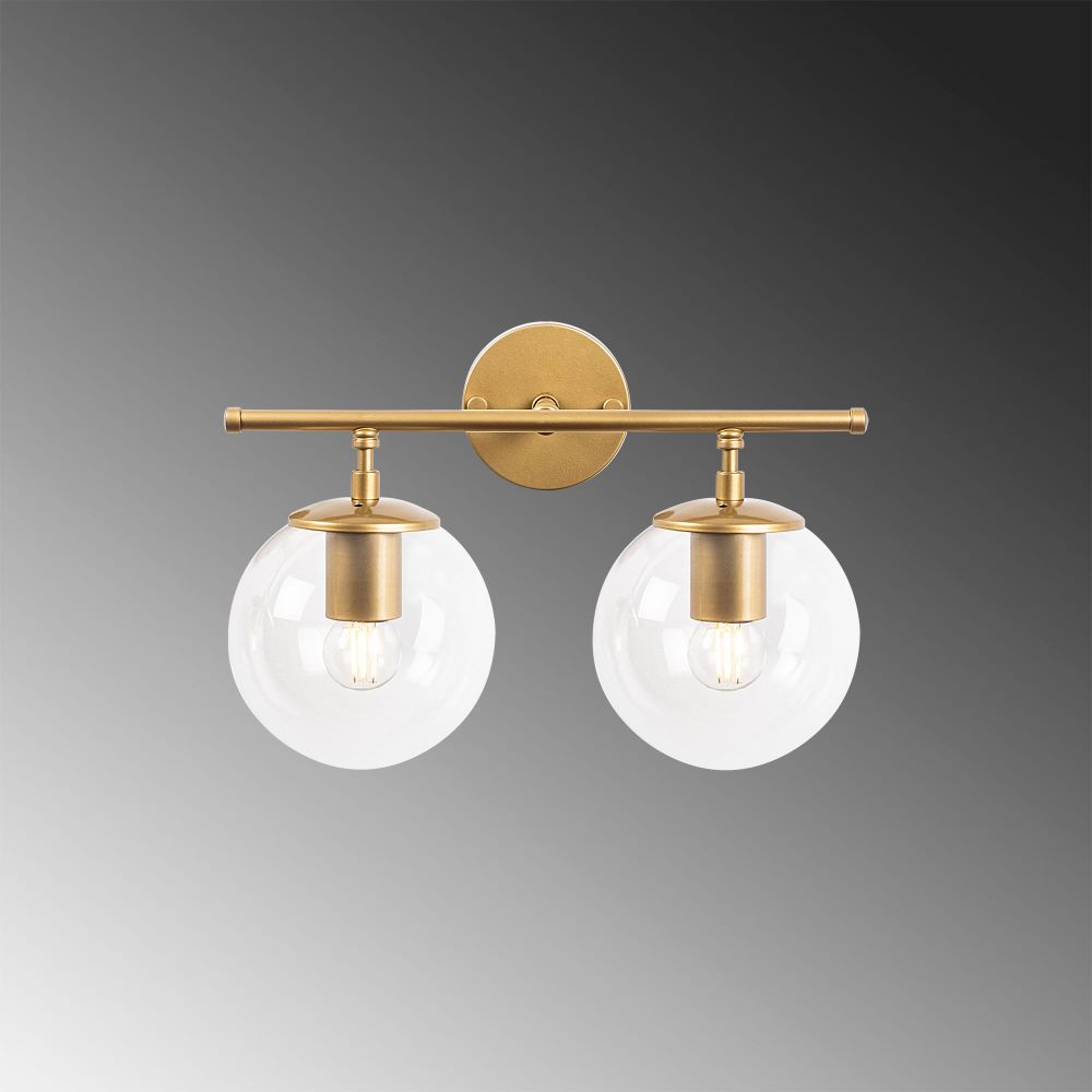Zidna Lampa Roe - 10730 Shiny Gold slika 3