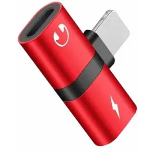 Xwave Adapter USB Tip-C na Lightning,muški-ženski,priključak na Tip-C,crveni slika 1