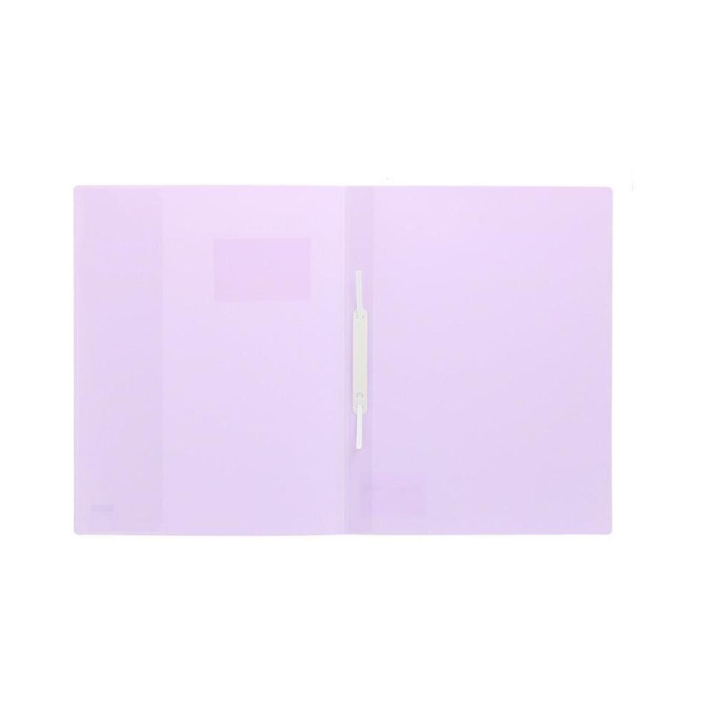 TipTop Office Fascikla sa Mehanikom & Prozor za karticu, A4 PP, Pastel Ljubičasta slika 2