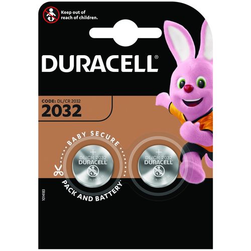 Duracell baterija dugmasta litijum CR2032 pk2 slika 1