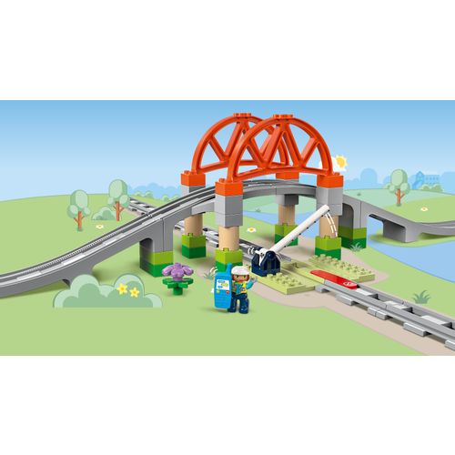 LEGO® DUPLO® 10426 Proširenja: željeznički most i tračnice slika 2