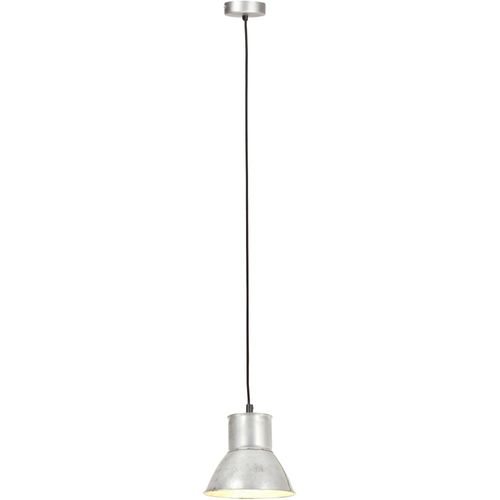 Viseća svjetiljka 25 W srebrna okrugla 17 cm E27 slika 40