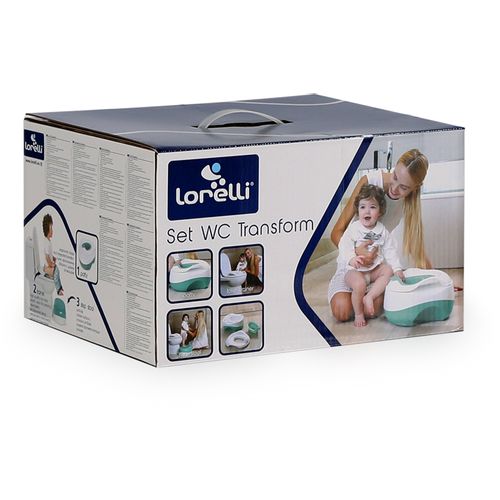 LORELLI SET WC TRANSFORM Light Blue: Kahlica+Stepenica+Pomoćna WC Daska (6mj+) slika 8