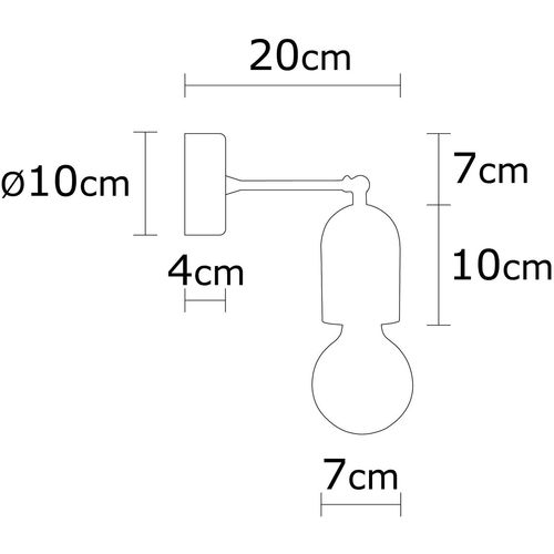 Opviq Zidna lampa, 525NOR3162 slika 3