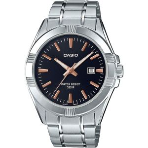 Muški sat Casio COLLECTION Crna Srebrna (Ø 43,5 mm)