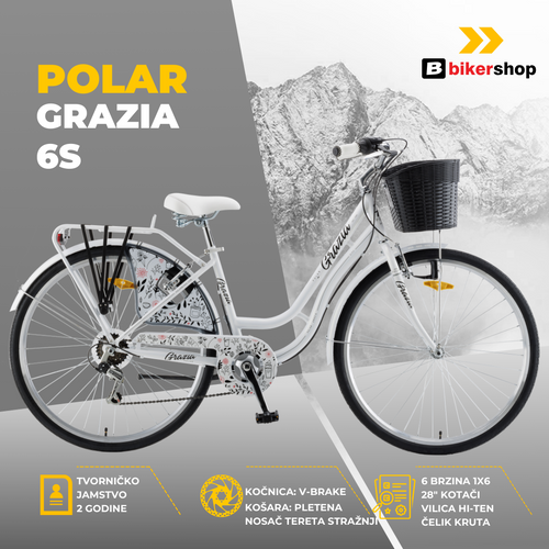 BICIKL POLAR GRAZIA 6s slika 2