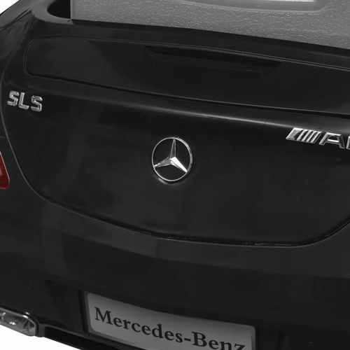 Električni Mercedes Benz SLS AMG crni, 6 V s daljinskim upravljačem slika 13