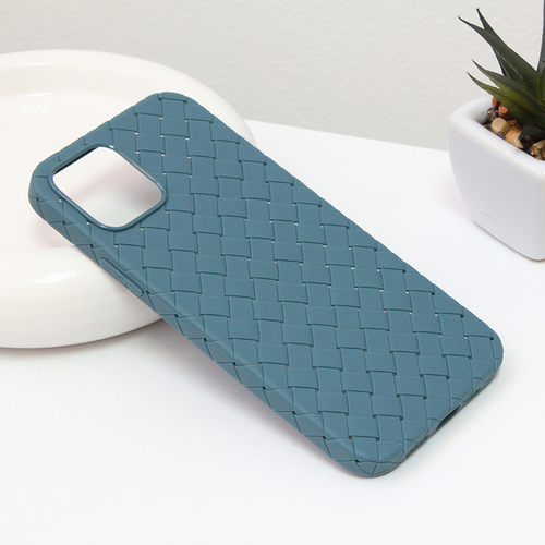 Maska Weave case za iPhone 12 6.1 svetlo zelena slika 1