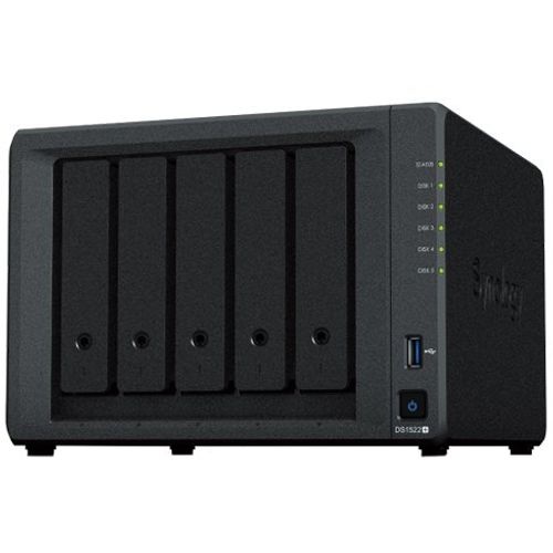 Synology DiskStation DS1522+,Tower, 5-Bay 3.5'' SATA HDD/SSD slika 1