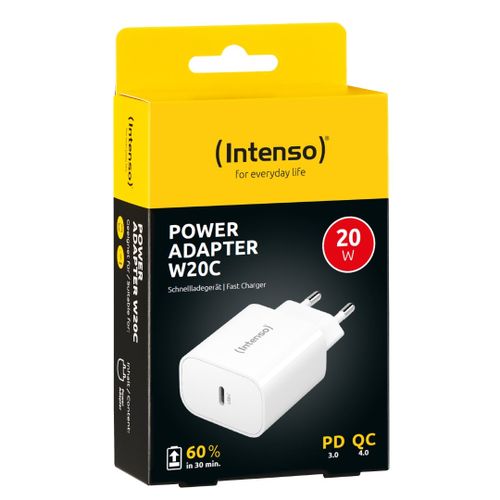 Intenso W20C punjač snage 20W s USB-C konektorom slika 3